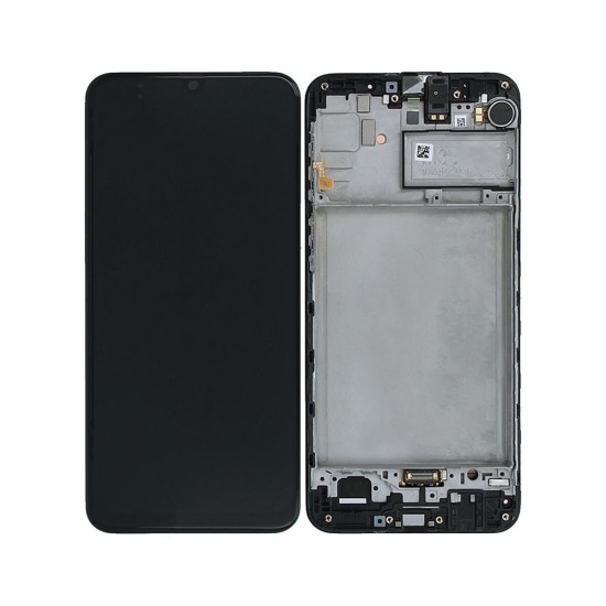 Touch+Display+Frame Samsung Galaxy M21/M215 Service Pack Black